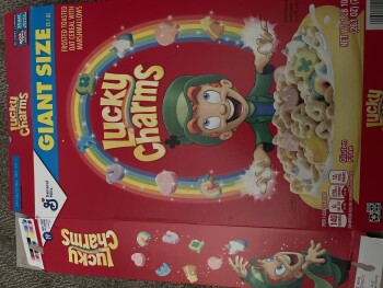 تقرير سلامة الغذاء للمستهلك Lebanon, NH 03766 Trying to figure out what Lucky charms it is what is the number on it skewer numbe... صورة فوتوغرافية #2