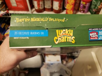 Consumer Review - Food Safety Lucky Charms, Viera West, FL, USA We have eaten Lucky Charms for decades in our house but began noti... photo #1