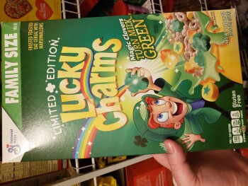Consumer Review - Food Safety Lucky Charms, Viera West, FL, USA We have eaten Lucky Charms for decades in our house but began noti... photo #3