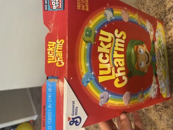 Consumer Review - Food Safety Lucky Charms, Frys Surprise AZ, West Waddell Road, Surprise, AZ, USA Yesterday 4/5/22,  Lucky Charms... photo #3