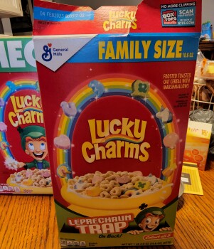 Consumer Review - Food Safety Lucky Charms, Walmart - Greer, East Wade Hampton Boulevard, Greer, SC, USA Had stomach ache and diar... photo #3