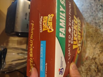 Consumer Review - Food Safety WalMart Supercenter, U.S. 27, Carrollton, GA, USA Last week., Lucky charms Severe stomach pain photo #2