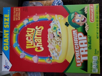 Consumer Review - Food Safety Lucky Charms, Woodman's Food Market, 120th Avenue, Kenosha, WI, USA Purchased 2 boxes of Family Size... photo #3