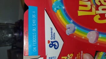 Consumer Review - Food Safety Lucky Charms, Collins, NY, USA Sickness believed to be from Lucky Charms cereal. 3 year old girl. Si... photo #2