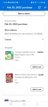 Consumer Review - Food Safety Walmart Supercenter, West Military Drive, San Antonio, TX, USA Lucky charms cereal and we been eatin... photo #2