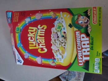 Consumer Review - Food Safety Lucky Charms, Charlotte, NC, USA My son has been sick for 2 days after eating Lucky Charms. Vomiting... photo #2