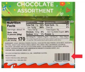 Food Recall Kinder products - recalled due to Salmonella Ferrero U.S.A., Inc. of Parsippany, New Jersey is volun... photo #1