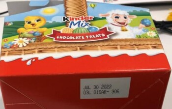Food Recall Kinder products - recalled due to Salmonella Ferrero U.S.A., Inc. of Parsippany, New Jersey is volun... photo #5