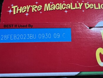 Consumer Review - Food Safety Lucky Charms, Leeds, AL, USA A few days ago, Lucky Charms photo #2