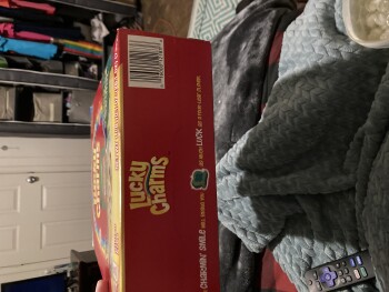 Consumer Review - Food Safety Lucky Charms Cereal, Kroger, Highway 278 Northeast, Covington, GA, USA Within 30-1hr of eating Lucky... photo #1