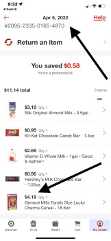 Consumer Review - Food Safety Lucky Charms, Target, N Central Expy, McKinney, TX, USA I purchased a box of Lucky Charms on 4/5/22.... photo #1