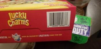 Consumer Review - Food Safety Lucky Charms, Walmart Supercenter, Lamar Avenue, Paris, TX, USA Yesterday,  I ate Lucky Charms cerea... photo #2