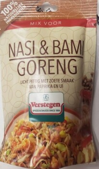 Food Recall Verstegen "Mix Voor Nasi & Bami Goreng" - recalled due to Salmonella Global Reach Confections & More... photo #2