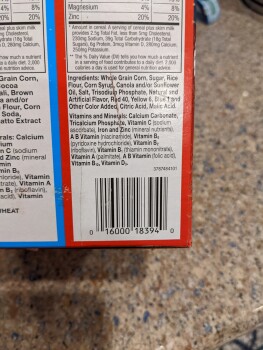 Consumer Review - Food Safety Lucky charms, BJ's Wholesale Club, Northwest 9th Avenue, Fort Lauderdale, FL, USA Stomach cramps, di... photo #2