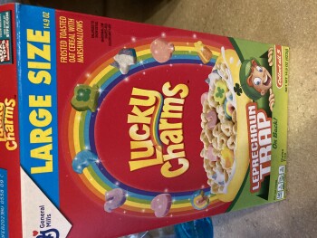 Consumer Review - Food Safety Lucky Charms, Philadelphia, PA, USA Not sure but have been eating Lucky Charms for breakfast every d... photo #3