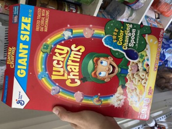 Consumer Review - Food Safety Lucky Charms Cereal, Arizona, USA My two year old has been sick for 4 days since eating Lucky Charms... photo #2
