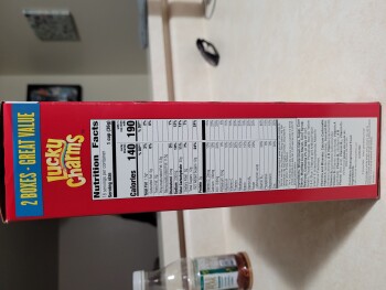 Consumer Review - Food Safety Lucky Charms, Sam's Club, Des Moines, IA, USA I bought Lucky Charms around April 2nd or 3rd. I've ea... photo #1