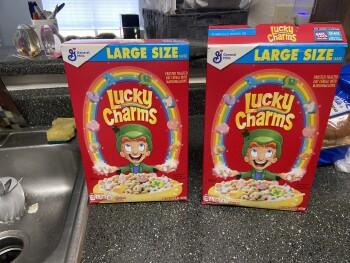 Consumer Review - Food Safety H-E-B, Wurzbach Road, San Antonio, TX, USA Those days I ate lucky charms No I thought I had a kidney... photo #3