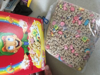 Consumer Review - Food Safety Fred Meyer, Northeast Glisan Street, Portland, OR, USA Lucky Charms cereal We purchased the box Marc... photo #3