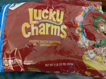 Consumer Review - Food Safety Lucky Charms, Southern California, CA, USA #LUCKYCHARMS MAYBE THIS IS IT!!!
Man half our house was... photo #2