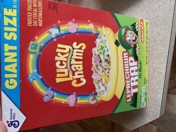 Consumer Review - Food Safety Lucky Charms, Target, East San Marnan Drive, Waterloo, IA, USA Last weekend. I ate a large bowl of l... photo #3