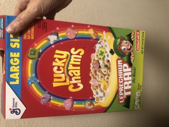 Consumer Review - Food Safety Lucky Charms cereal, Walmart Supercenter, South Blue Angel Parkway, Pensacola, FL, USA Both my 21 ye... photo #2