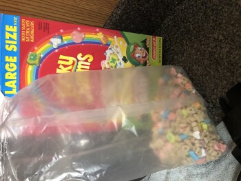 Consumer Review - Food Safety Lucky Charms cereal, Walmart Supercenter, South Blue Angel Parkway, Pensacola, FL, USA Both my 21 ye... photo #4