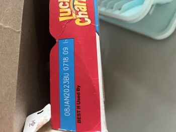 Consumer Review - Food Safety Lucky Charms, Dollar General, Alabama 117, Ider, AL, USA Omg, I was just telling a friend I had been... photo #3