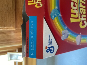Consumer Review - Food Safety Lucky Charms, Target, Killingly Cmns, Killingly, Dayville, CT, USA Ate lucky charms cereal for break... photo #1