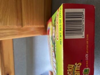 Consumer Review - Food Safety Lucky Charms, Target, Killingly Cmns, Killingly, Dayville, CT, USA Ate lucky charms cereal for break... photo #2