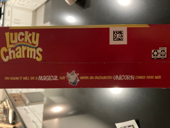 Consumer Review - Food Safety Lucky Charms cereal, Costco, Fort Worth, TX, USA Only thing I’ve had to eat today was a bowl of Luck... photo #2