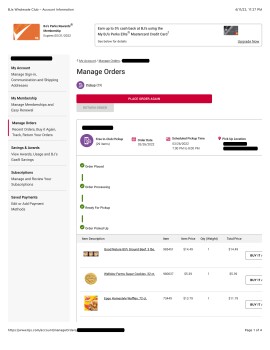 Consumer Review - Food Safety Lucky Charms, BJ's Wholesale Club, 20th Avenue, College Point, Queens, NY, USA My son ended up in th... photo #1