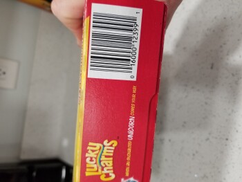 Consumer Review - Food Safety Lucky charms, Safeway, East Indian School Road, Phoenix, AZ, USA I bought the lucky charms and got b... photo #2