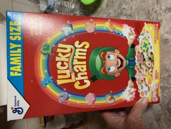 Consumer Review - Food Safety Lucky Charms, Walmart Supercenter, Kings Fort Parkway, Kaufman, TX, USA I had a bowl of Lucky Charms... photo #3