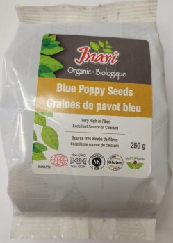 Rappel d'aliments Inari brand Organic Blue Poppy Seeds - Salmonella Recall Puresource Natural Products is recalling In... photo #2