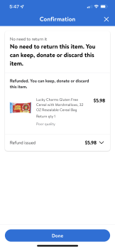 Consumer Review - Food Safety Lucky Charms cereal, Gold Key Lake, Dingman Township, PA, USA My son ate Lucky Charms on Saturday 4/... photo #1