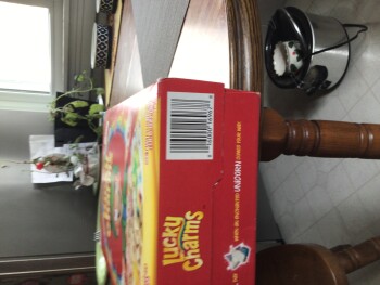 Consumer Review - Food Safety General Mills Lucky charms, Buffalo, NY, USA I got sick both times after eating a bowl of Lucky char... photo #3