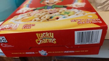 مراجعة المستهلك - سلامة الغذاء Walmart Supercenter, U.S. 31, Calera, AL, USA Monday and Tuesday of this week,  Lucky charms It caus... صورة فوتوغرافية #2
