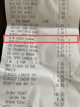 Consumer Review - Food Safety Lucky Charms Cereal, Publix Super Market, S Le Jeune Rd, Coral Gables, FL, USA After eating bowl of... photo #3