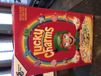 Consumer Review - Food Safety Lucky Charms cereal, Houston, TX, USA Lucky Charms Cereal

I ate a bowl of Lucky Charms cereal at... photo #2
