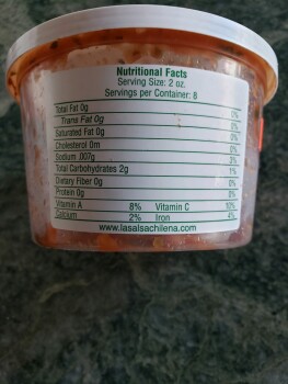 Consumer Review - Food Safety La Salsa Chilena brand, Ralphs, Carmel Mountain Road, San Diego, CA, USA I put the salsa on a bean b... photo #2