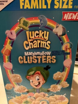 Consumer Review - Food Safety Lucky Charms, Target, Hempstead Turnpike, Levittown, NY, USA I had the Rice Crispy Lucky Charms in t... photo #2