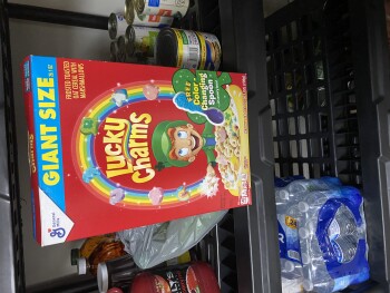 Consumer Review - Food Safety Lucky Charms, Kroger Marketplace, 3101 Richmond Road, Lexington, KY, USA Are lucky charms this morni... photo #2