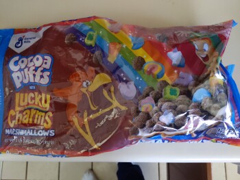 Consumer Review - Food Safety Chocolate lucky charms., Walmart Supercenter, Boyd Boulevard, La Porte, IN, USA Last weekend after e... photo #2