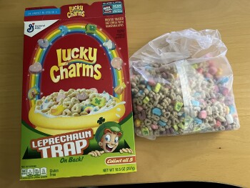 Consumer Review - Food Safety Lucky Charms, Price Chopper, West Main Street, Hopkinton, MA, USA On 4/16/22 after eating two bowls... photo #2