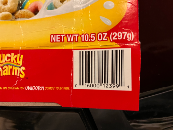 Consumer Review - Food Safety Lucky Charms, Shawnee, KS, USA My 11 year old daughter had Lucky Charms this morning for the first t... photo #2