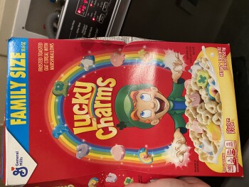 Consumer Review - Food Safety Lucky charms, Decatur, TN, USA My daughter has been vomiting, having a lot of pains in her lower sto... photo #2