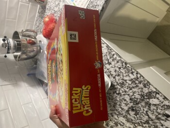 Consumer Review - Food Safety Lucky Charms, Fayetteville, AR, USA Lucky Charms. My 4 year old son had some for breakfast april 16... photo #2