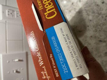 Consumer Review - Food Safety Cheerios, Bolivar Peninsula, TX, USA Easter night,  Not sure but read about the FDA looking into luc... photo #3