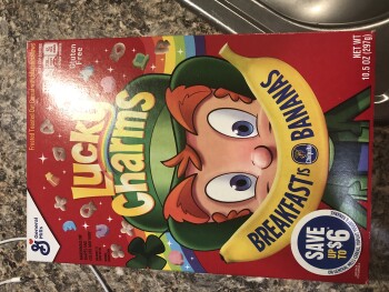 Consumer Review - Food Safety Lucky charm cereal, Middletown, DE, USA Yes cause diarrhea, vomit stomach pain  photo #3